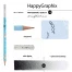 КАРАНДАШ ЧЕРНОГРАФИТОВЫЙ "HappyGraphix" ВЕСЕЛАЯ СОБАЧКА НВ
