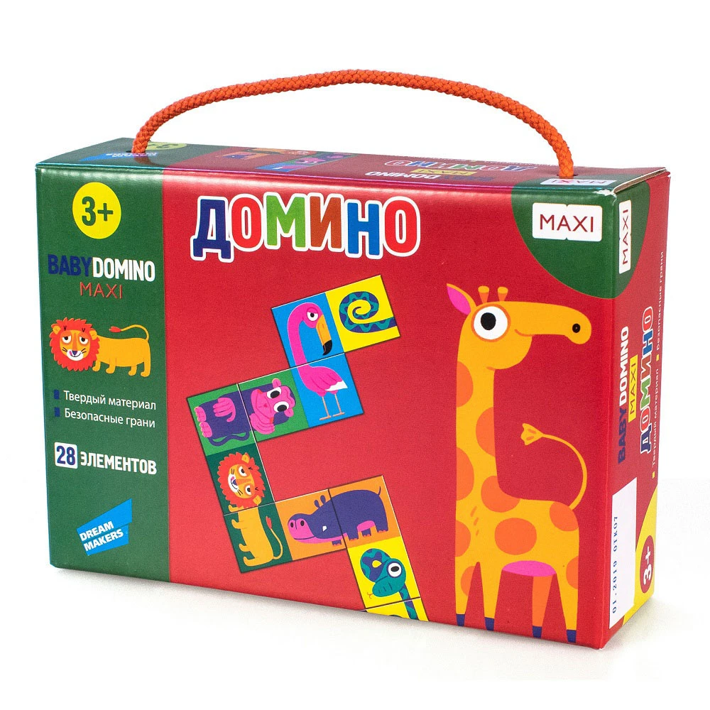 Игра детская настольная "Домино" Игра детская настольная "Домино"