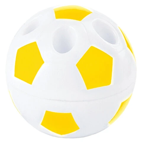 Точилка ПИФАГОР "Мяч", с контейнером, подставка для 4-х карандашей, Точилка ПИФАГОР "Мяч", с контейнером, подставка для 4-х карандашей,