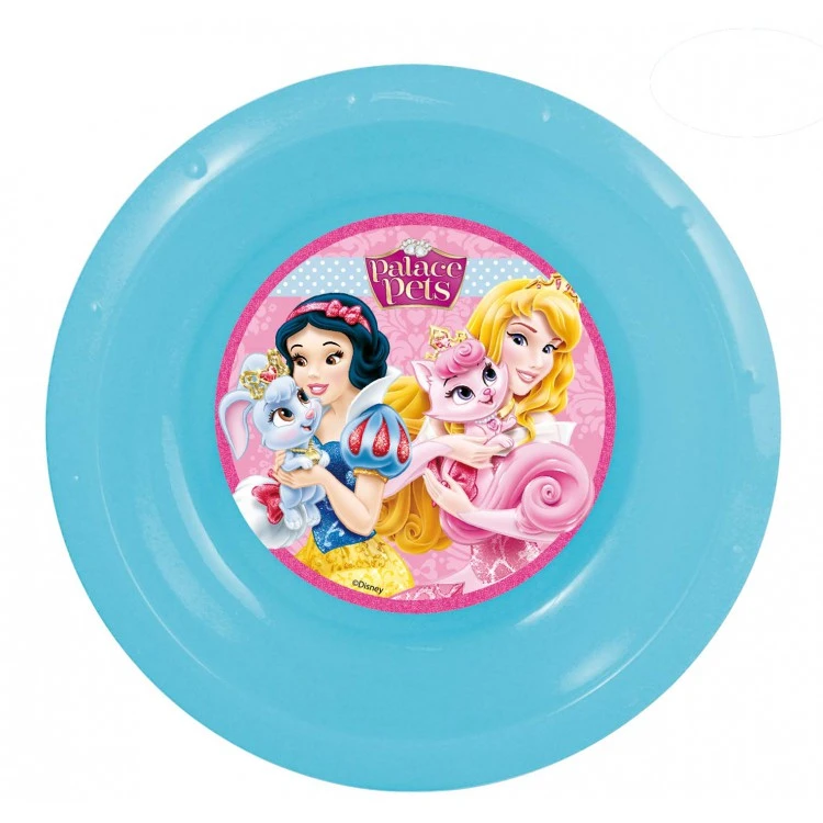 Миска пластиковая. Принцессы и их питомцы Миска пластиковая. Принцессы и их питомцы