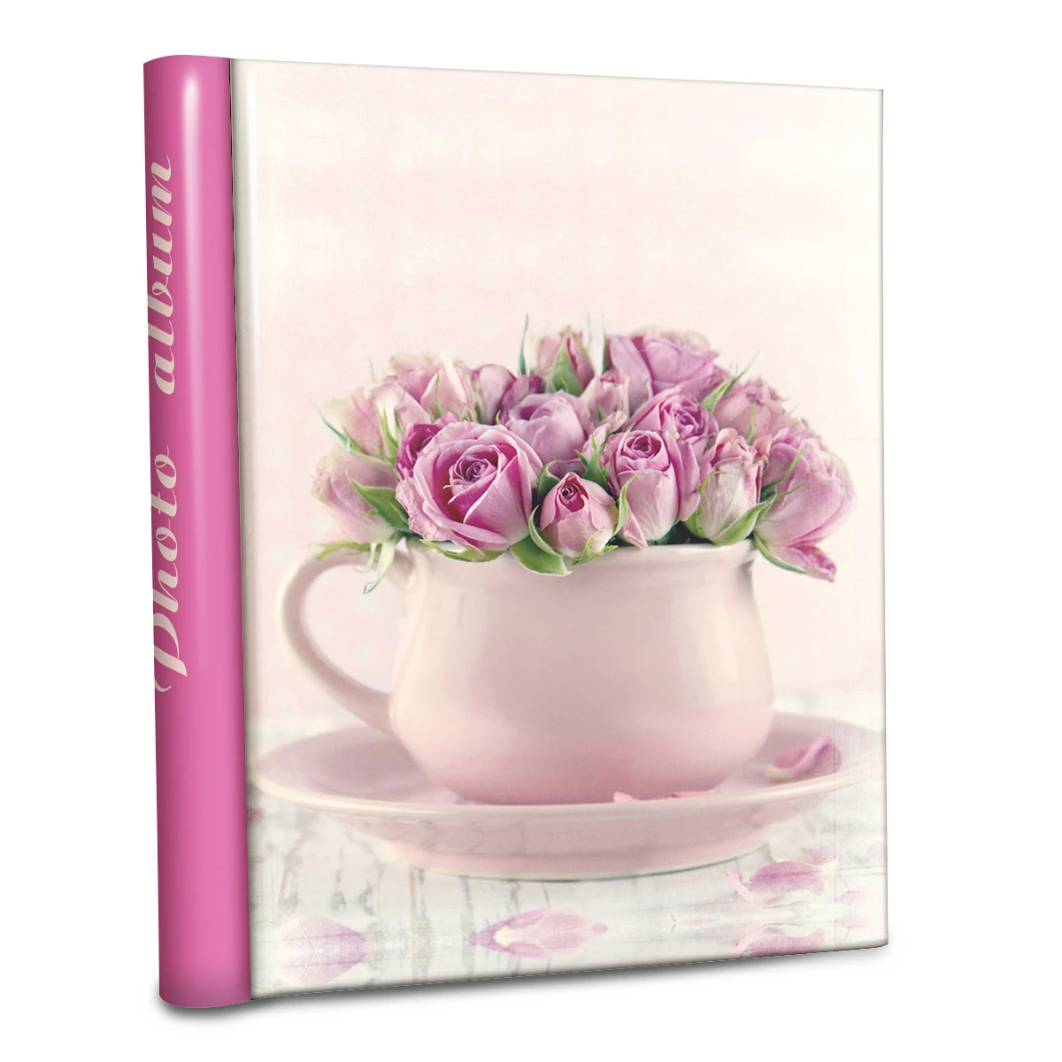 Фотоальбом 10 "магнитных" листов 23X28см, переплет внутр. спираль