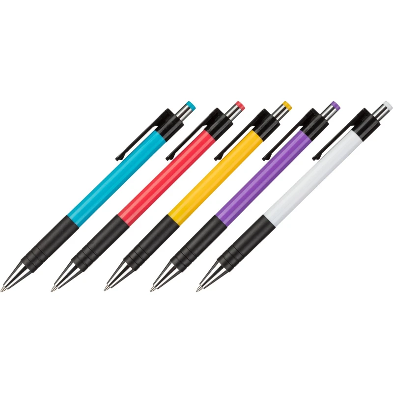 Ручка шариковая автоматическая M&G шарик 0,6мм, синяя в ассортименте