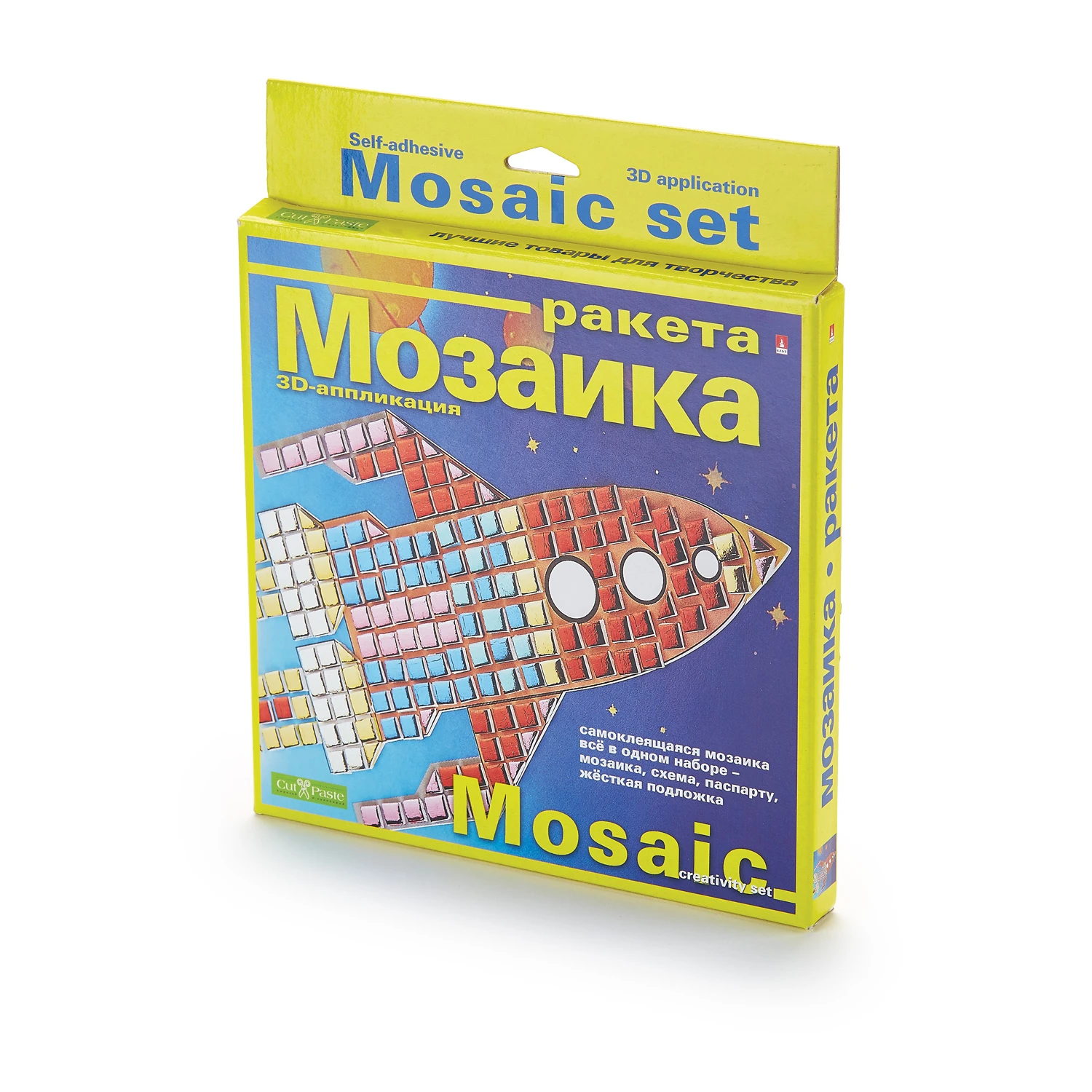 НАБОР ДЕКОРАТИВНАЯ МОЗАИКА №1 "РАКЕТА" НАБОР ДЕКОРАТИВНАЯ МОЗАИКА №1 "РАКЕТА"