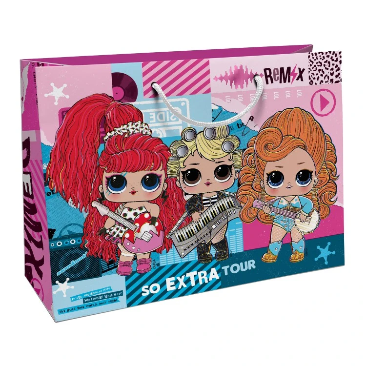 L.O.L. Surprise! Пакет подарочный большой - 3(розовый) 400*300*140 мм