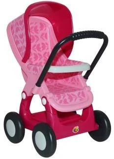 Коляска для кукол №2 прогулочная 4-х колёс., в асс-те 48158