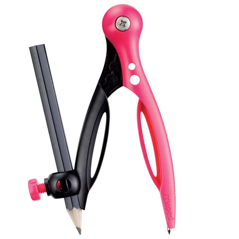 Циркуль MAPED (Франция) "Essentials", 120 мм, пластиковый,