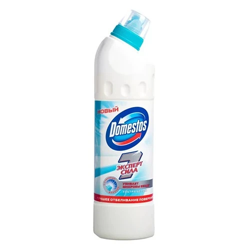 Чистящие средства Domestos Эксперт сила 7. Ультра белый, 500 мл Чистящие средства Domestos Эксперт сила 7. Ультра белый, 500 мл
