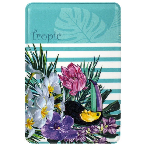 Обложка-карман для проездных документов, карт, пропусков "Tropic",