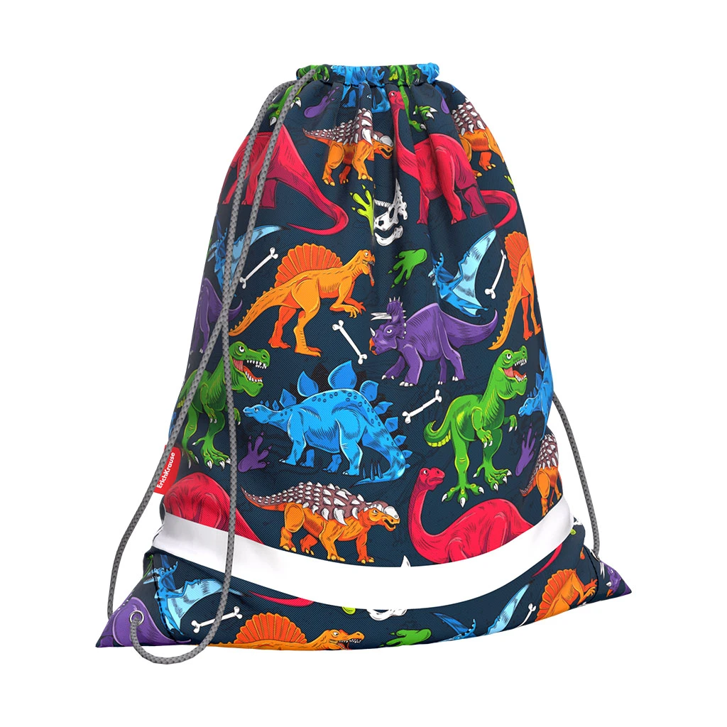 Мешок для обуви ErichKrause® 365x440мм Dino Planet