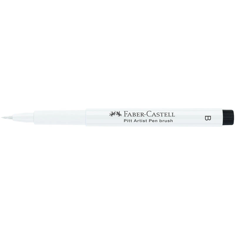 Ручка капиллярная Faber-Castell "Pitt Artist Pen Brush" цвет 101 Ручка капиллярная Faber-Castell "Pitt Artist Pen Brush" цвет 101