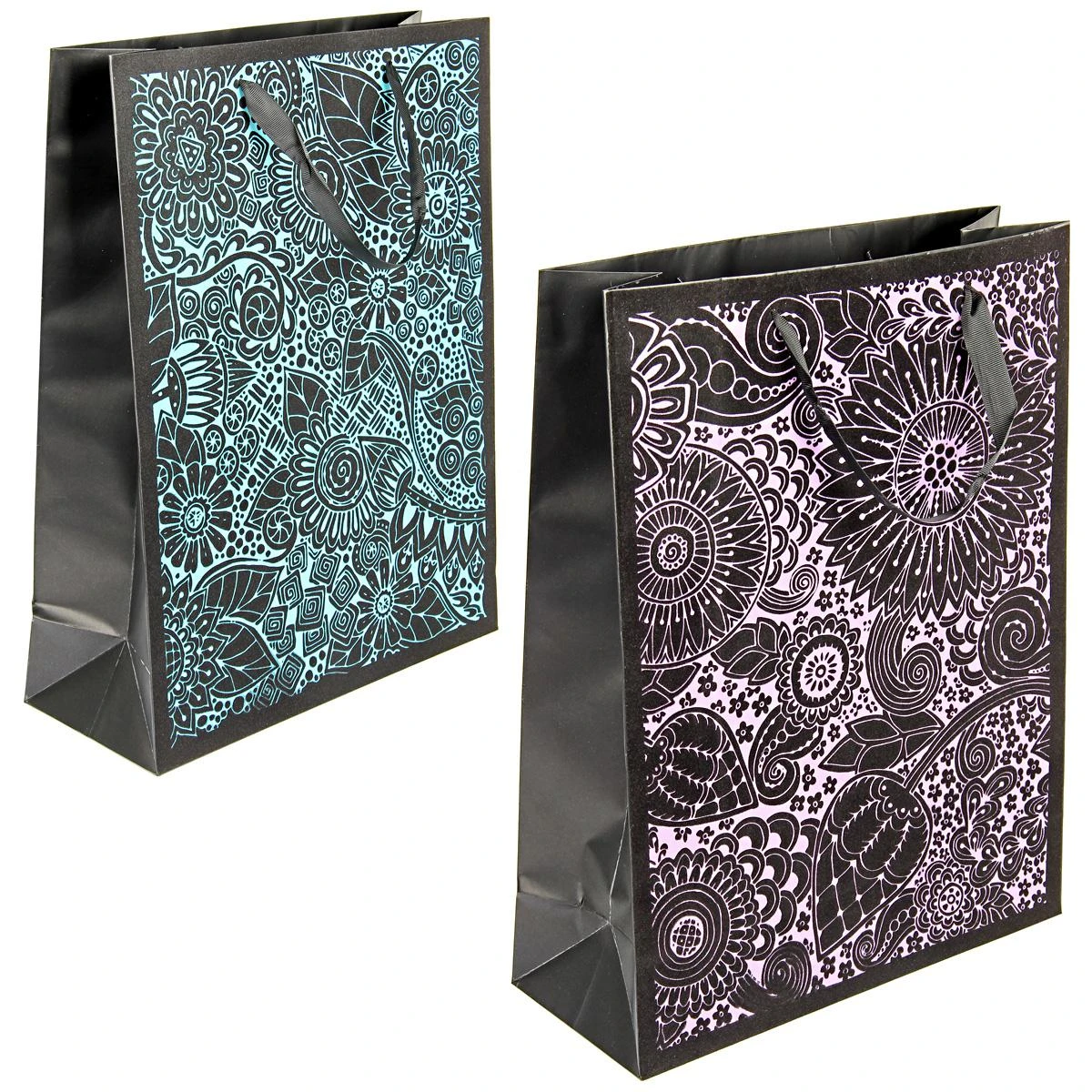 Сумка бум. 22 супер  бол.- Бархатный лоск  30х40х12см 58146