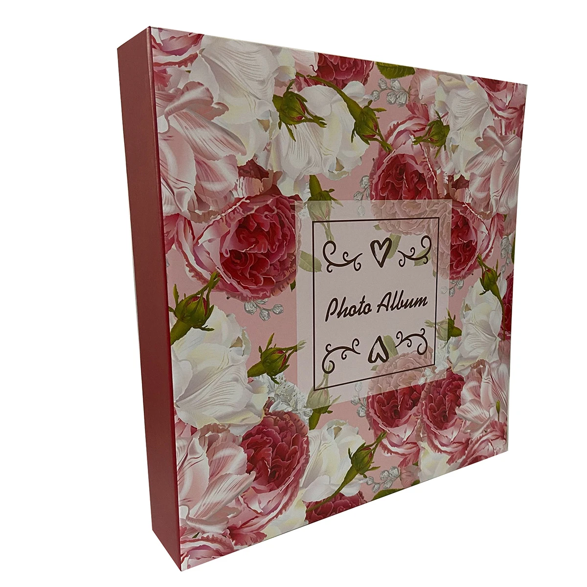 Фотоальбом 400ф 10X15см, ПП карм., переплет 3-кольца