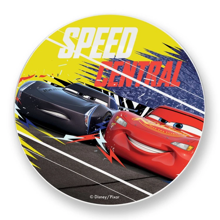 Набор посуды в подарочной упаковке "Тачки" Дизайн 2, 3 предмета,