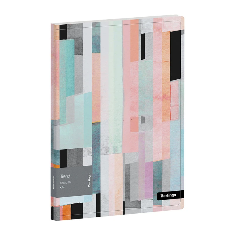 Папка с пружинным скоросшивателем Berlingo "Trend", 17 мм, 600 мкм, с Папка с пружинным скоросшивателем Berlingo "Trend", 17 мм, 600 мкм, с