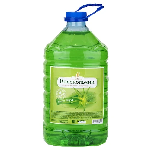 Жидкое мыло Колокольчик Алоэ Вера, ПЭТ канистра, 5 л