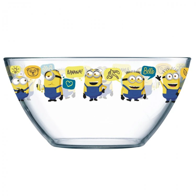 Салатник "Гладкий" 13 см "Миньоны 2"