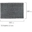 Коврик входной резиновый грязесборный ячеистый, 100х150 см, толщина 22 мм, LAIMA