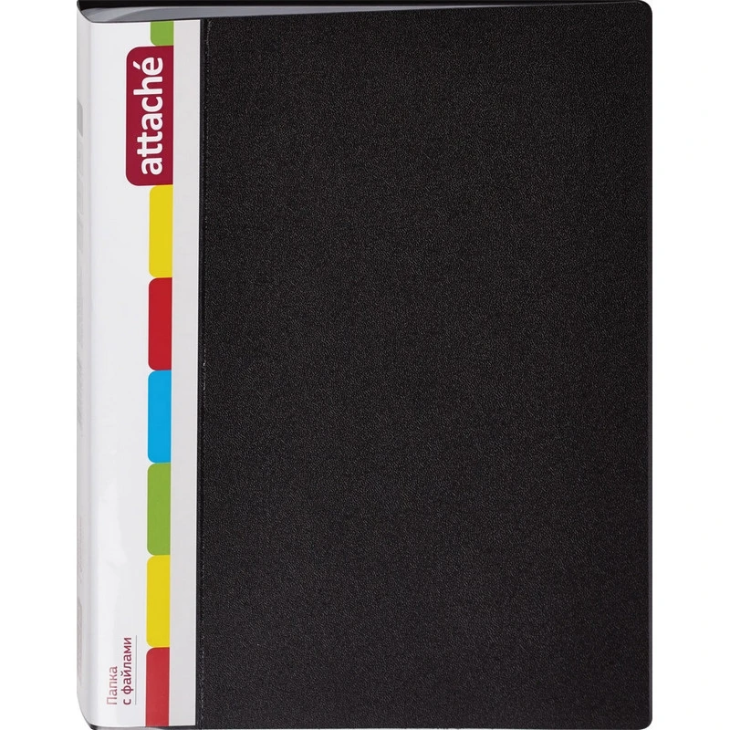 Папка файлов ATTACHE KT-40/07 черная Россия штр. 4607050715876, 4607098718259, Папка файлов ATTACHE KT-40/07 черная Россия штр. 4607050715876, 4607098718259,