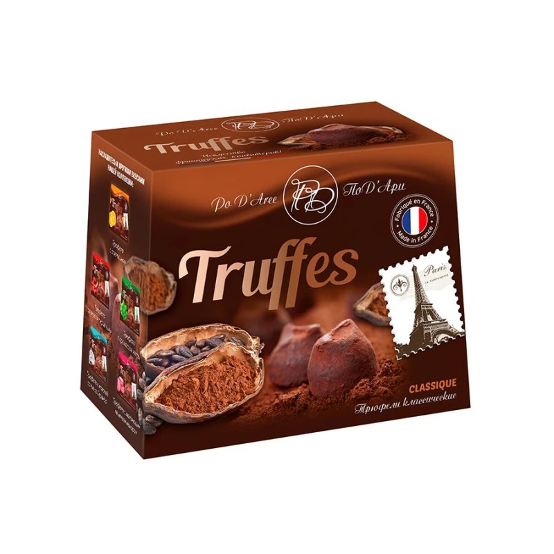 Конфеты ПоД"АрИ трюфели классические, 160г Конфеты ПоД"АрИ трюфели классические, 160г