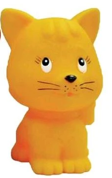 Игрушка для ванны котик сетка, хенгтег КАПИТОШКА