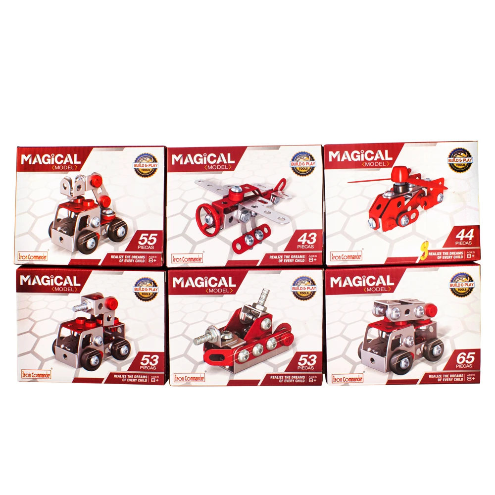 Конструктор металлический "Пожарная техника"