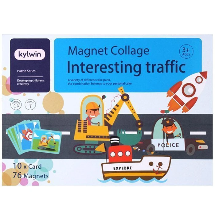 Набор магнитный "Interesting traffic" Набор магнитный "Interesting traffic"
