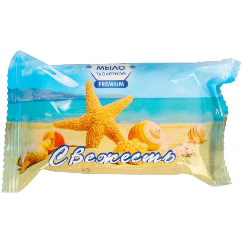 Мыло туалетное Свежесть, 90гр:  штр.:  4620771971246