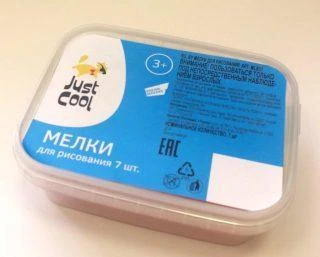 Мелки для рисования цветные 7 шт MLB07 штр. 4814723001406 Мелки для рисования цветные 7 шт MLB07 штр. 4814723001406