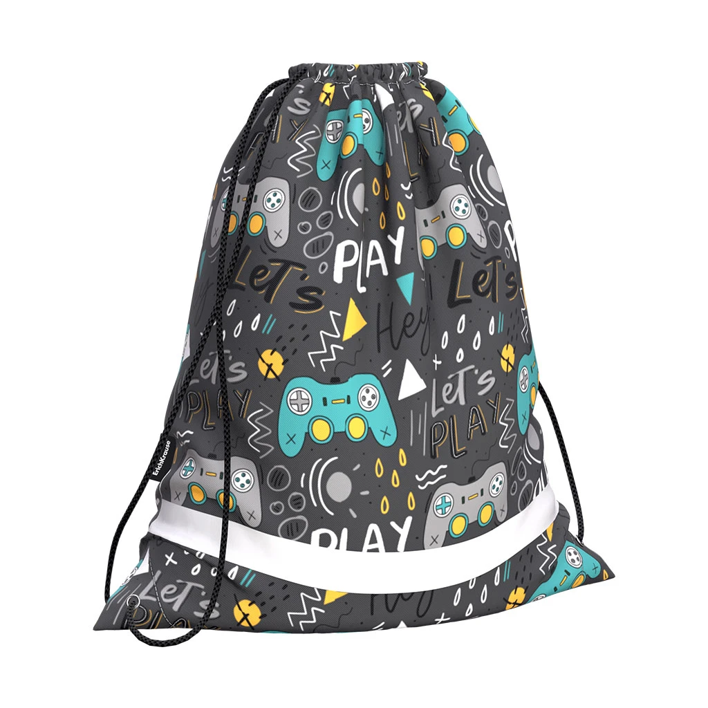 Мешок для обуви Erich Krause® 365x440мм Gamepad Мешок для обуви Erich Krause® 365x440мм Gamepad