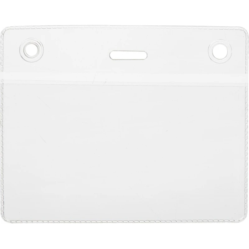 Бейдж горизонтальный без дер 99х78 (92х56) две карты10шт/уп150мкм 26PHR     