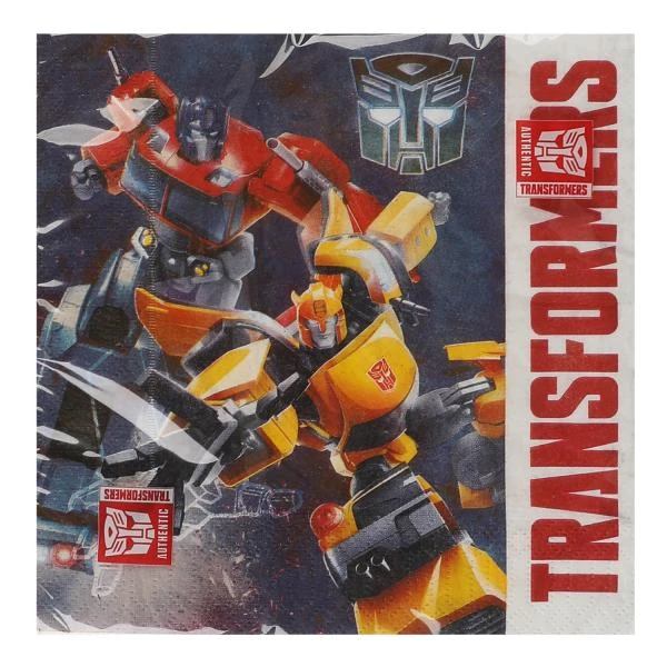 Салфетки бумажные Трансформеры 33*33 см, 20 листов в упаковке ИГРАЕМ ВМЕСТЕ