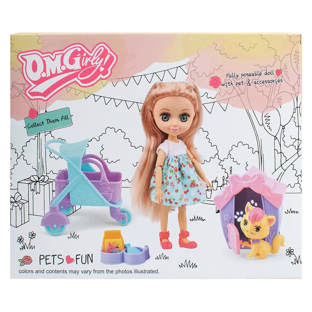 Игровой набор "Кукла Тина с питомцем" Игровой набор "Кукла Тина с питомцем"