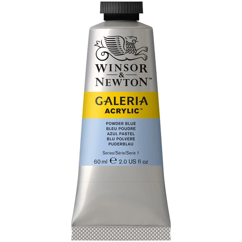Краски акриловые Winsor&Newton "Galeria", 60 мл, туба, Краски акриловые Winsor&Newton "Galeria", 60 мл, туба,