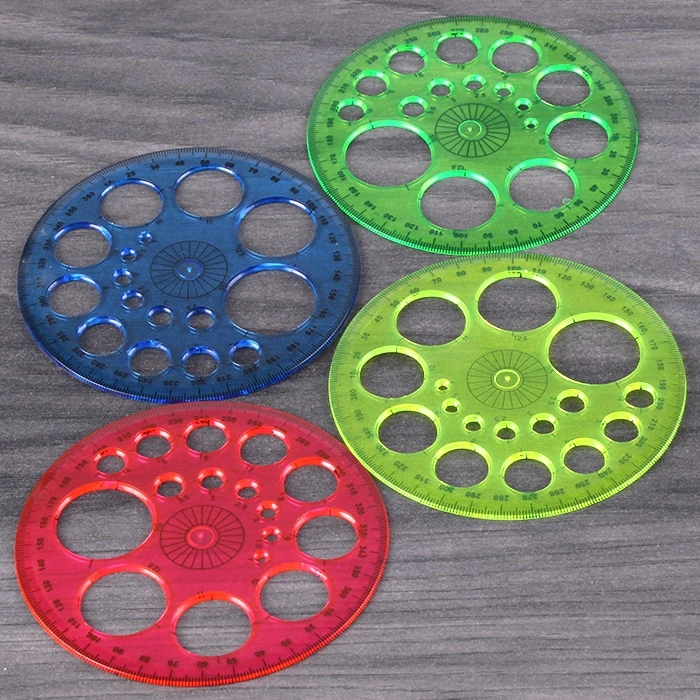 Транспортир 360° ассорти Транспортир 360° ассорти