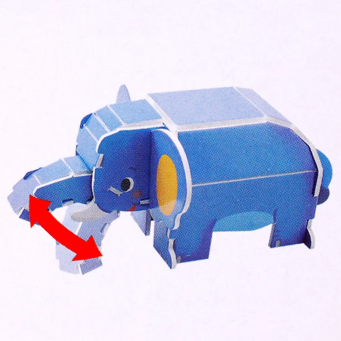 Пазл 3D "Zoo Animals" LK-8861 (81 элементов)