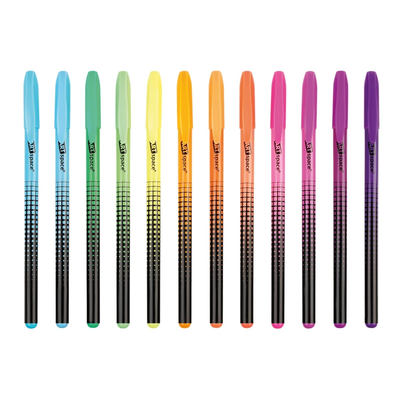 Набор гелевых ручек ArtSpace "Abstraction" 12шт., 12цв., 1,0мм,