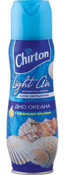 ЧИРТОН освежитель 300мл Лайт Эйр Дно океана *3/12 ЧИРТОН освежитель 300мл Лайт Эйр Дно океана *3/12