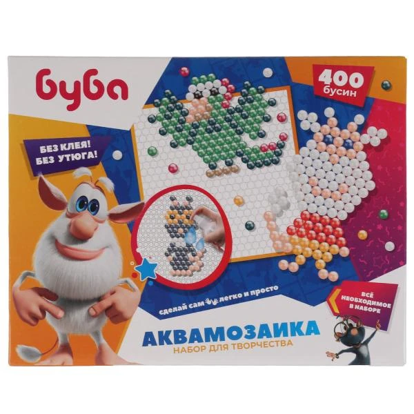 Набор для творчества БУБА аквамозаика 400 бусин MultiArt