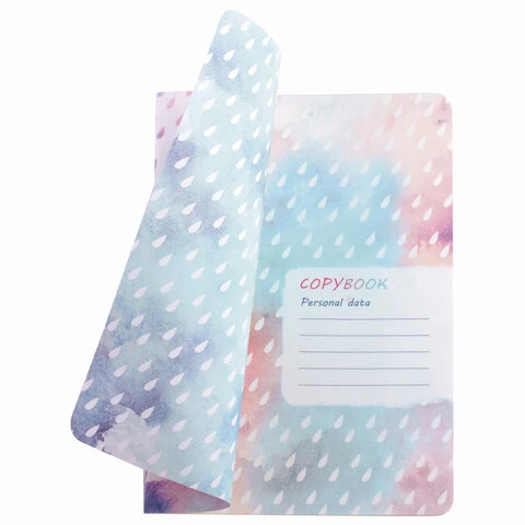 Тетрадь 40 л. в клетку обложка SoftTouch, бежевая бумага 70 г/м2, сшивка, А5 Тетрадь 40 л. в клетку обложка SoftTouch, бежевая бумага 70 г/м2, сшивка, А5