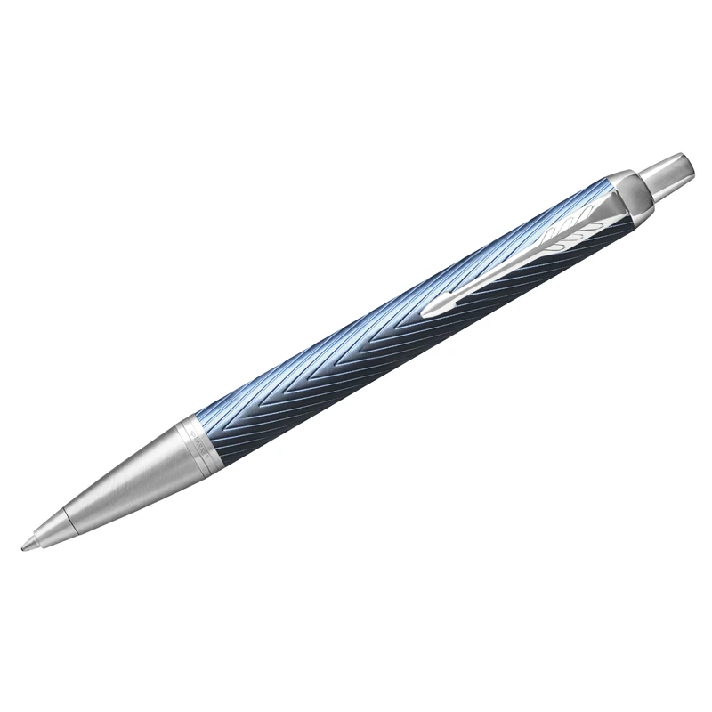 Ручка шариковая Parker "IM Premium Blue Grey CT" синяя, 1,0мм, Ручка шариковая Parker "IM Premium Blue Grey CT" синяя, 1,0мм,