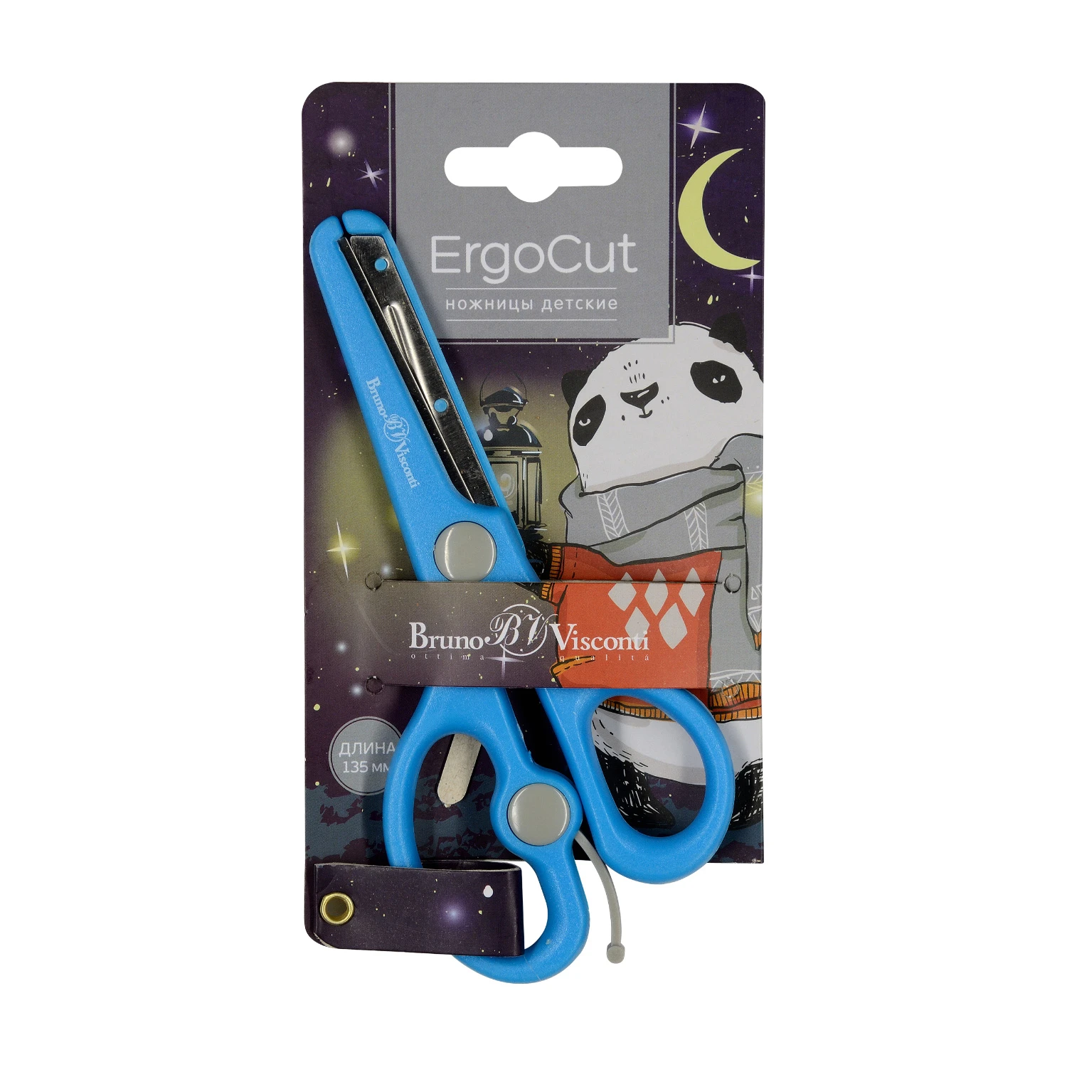 НОЖНИЦЫ ДЕТСКИЕ, "ERGOCUT" 13,5 см. (безопасные лезвия, возвратный НОЖНИЦЫ ДЕТСКИЕ, "ERGOCUT" 13,5 см. (безопасные лезвия, возвратный