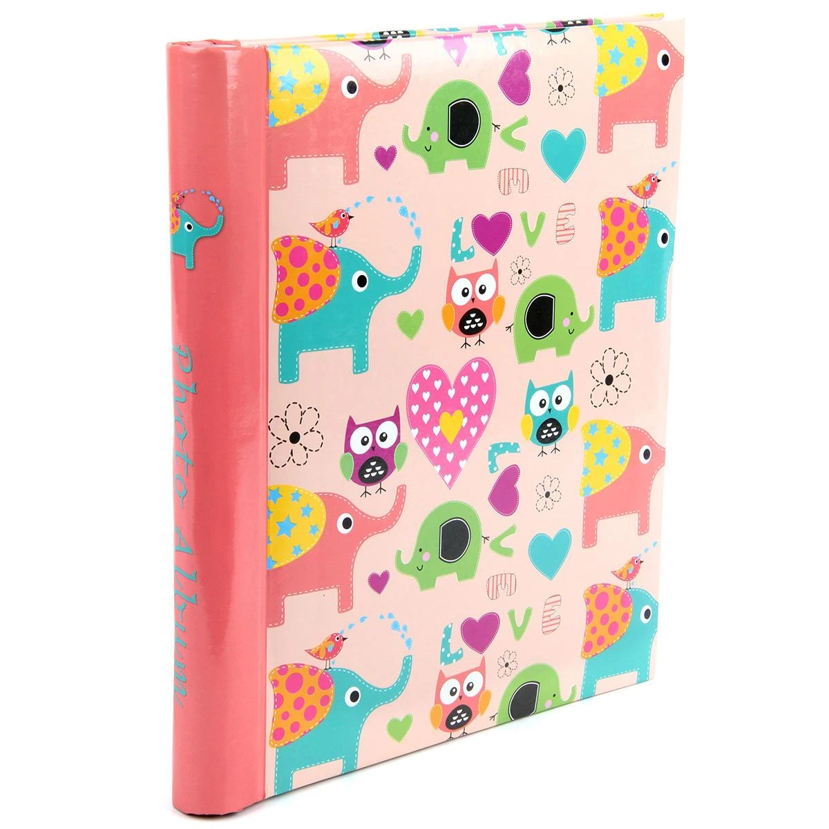 Фотоальбом 20 "магнитных"листов 23X28см, пер-т внутр.спираль.