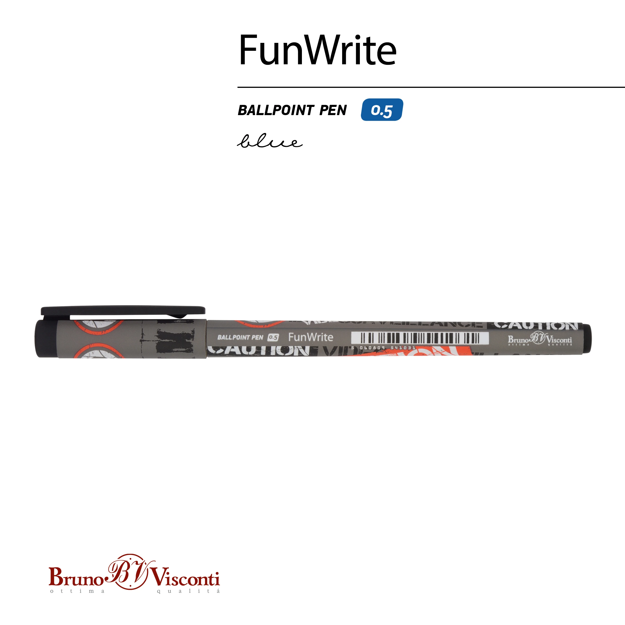 РУЧКА "FunWrite. Keep Away. Video camera" ШАРИКОВАЯ, 0.5 ММ, СИНЯЯ РУЧКА "FunWrite. Keep Away. Video camera" ШАРИКОВАЯ, 0.5 ММ, СИНЯЯ