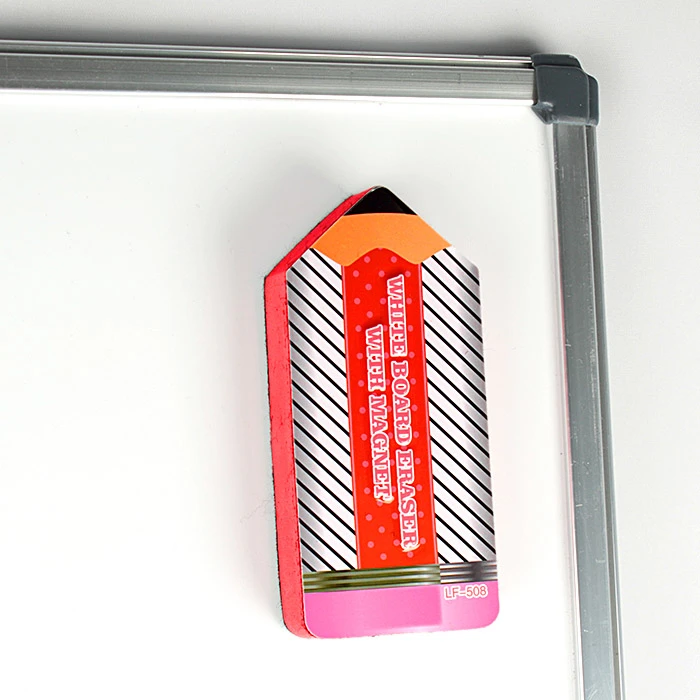 Губка-стиратель магнитная (для маркерной доски) "Карандаш" Губка-стиратель магнитная (для маркерной доски) "Карандаш"