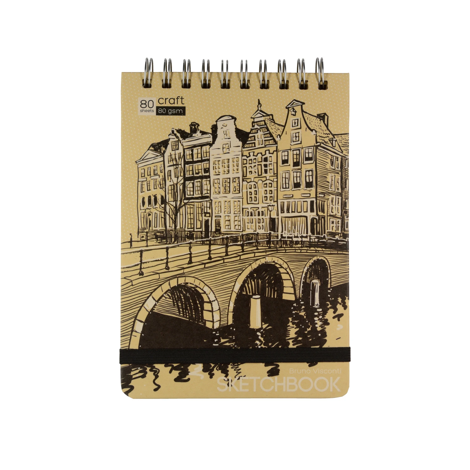 SKETCHBOOK BV, 147х210 мм, 80 Л, КРАФТ 80 гр, НА ГРЕБНЕ (4 ВИДА) SKETCHBOOK BV, 147х210 мм, 80 Л, КРАФТ 80 гр, НА ГРЕБНЕ (4 ВИДА)