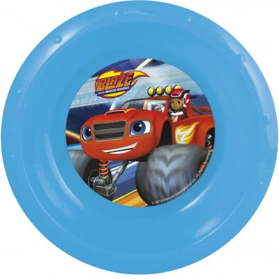 Миска пластиковая. Вспыш и чудо-машинки