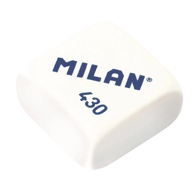 Ластик каучуковый Milan 430, цв. в ассорт