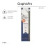 КАРАНДАШ ЧЕРНОГРАФИТОВЫЙ "GraphixPro" 2B
