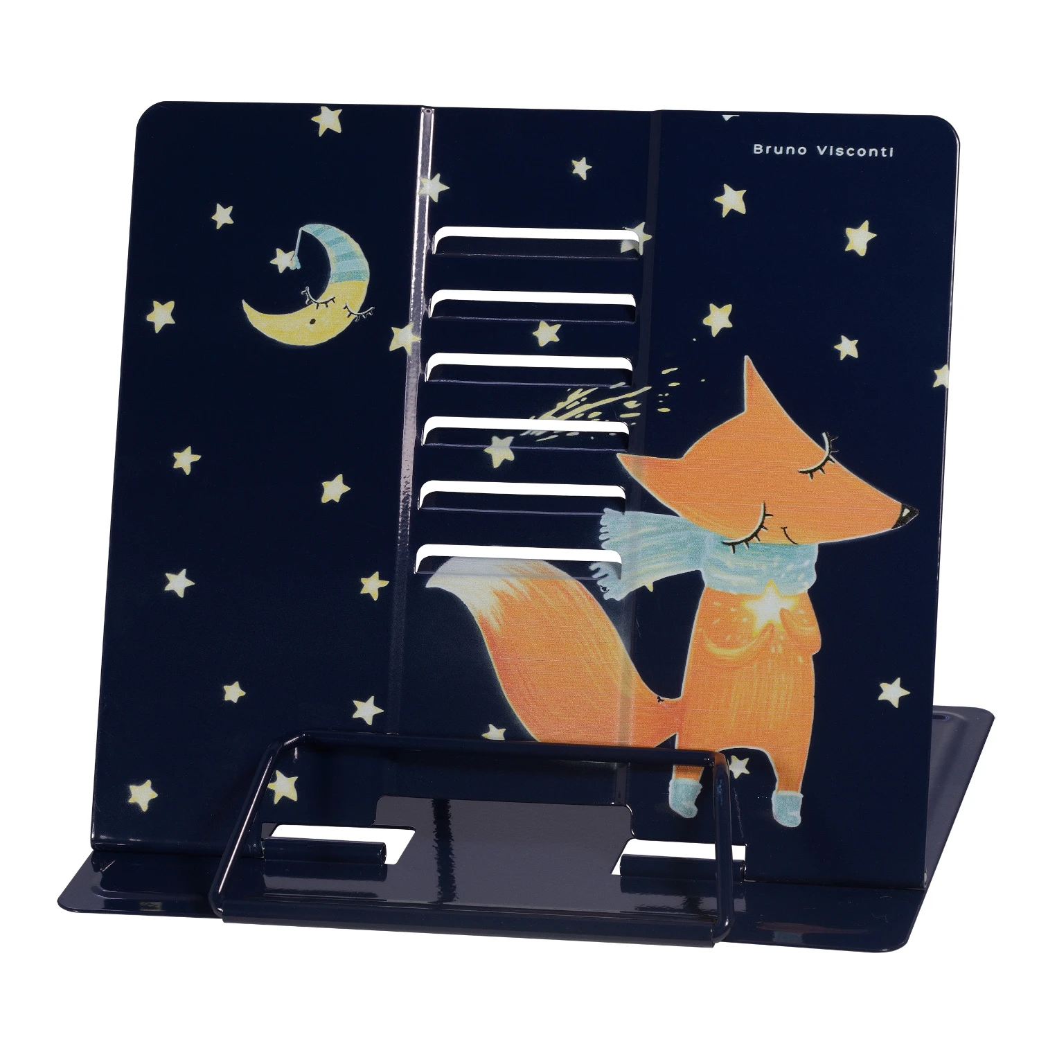 ПОДСТАВКА ДЛЯ КНИГ "ВОЛШЕБНЫЙ ЛИС" с регулируемым наклоном (металл.) ПОДСТАВКА ДЛЯ КНИГ "ВОЛШЕБНЫЙ ЛИС" с регулируемым наклоном (металл.)