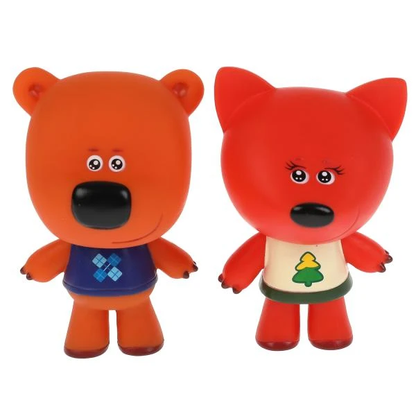 Игрушка для ванны Лисичка и Кеша Ми-ми-мишки 2 шт. в сетке КАПИТОШКА